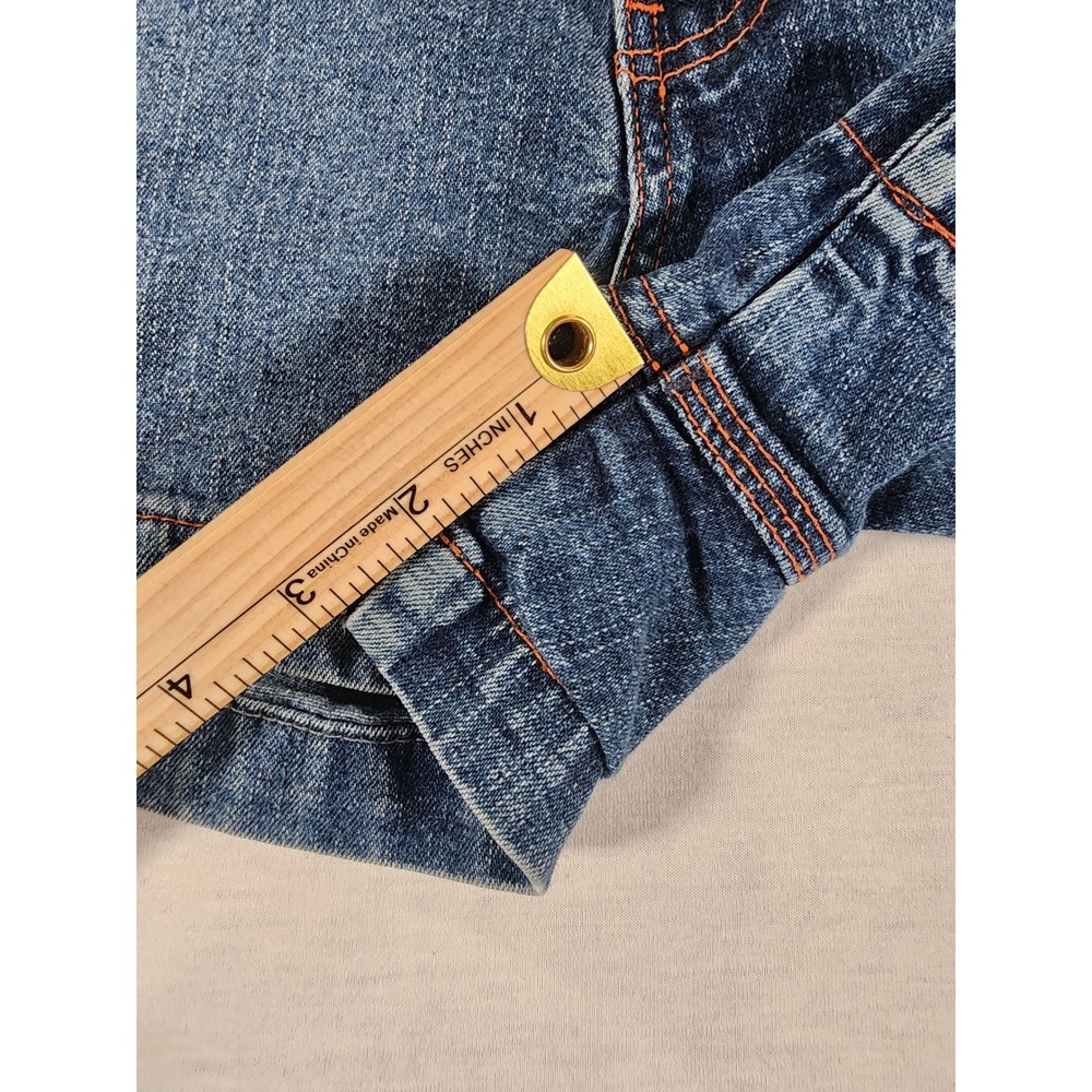 Silver Jeans Co Denim Shorts Womens 29 Carpenter Blue High Rise Vintage Y2K - Picture 2 of 10